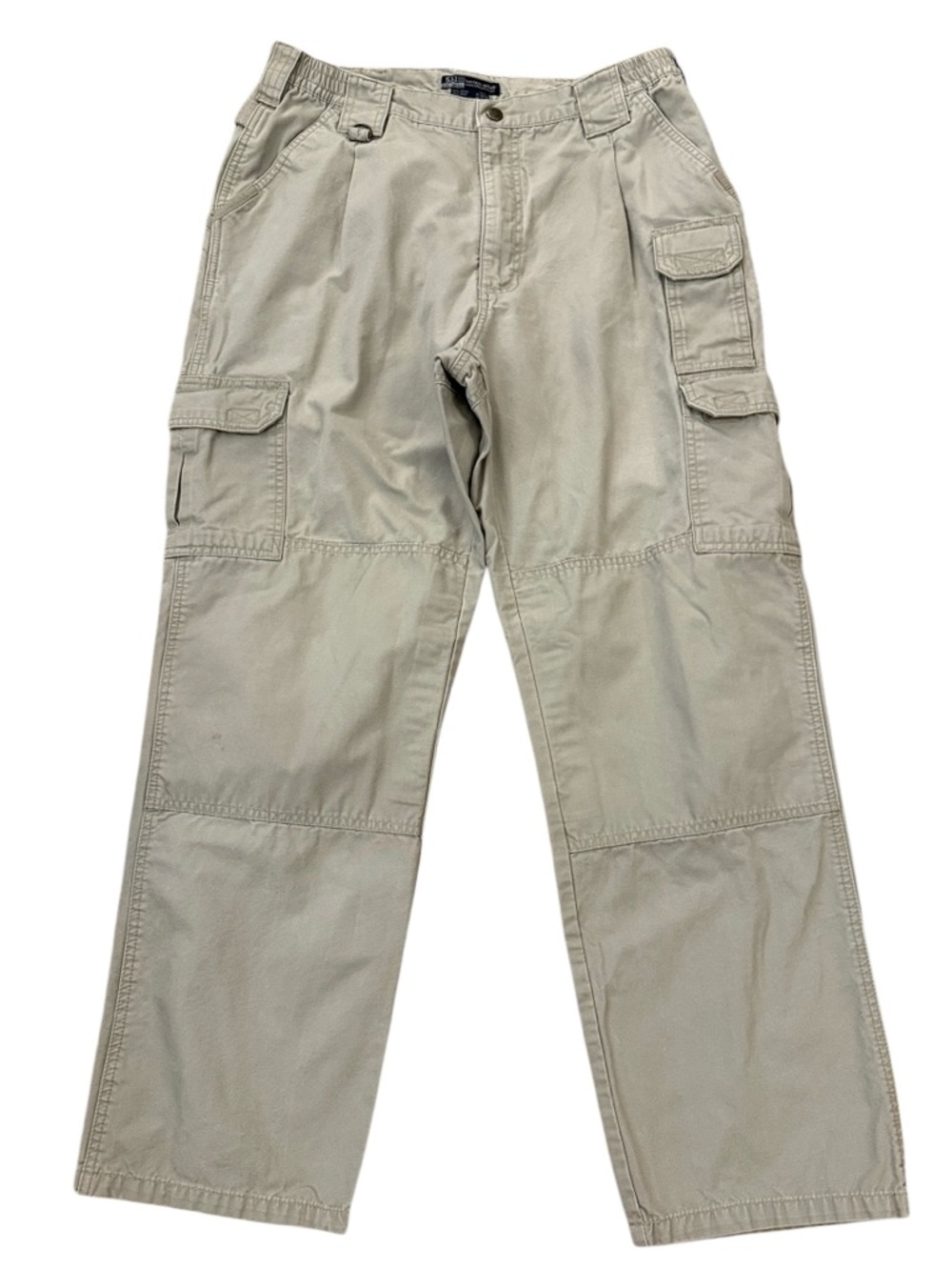 5.11 Tactical Cargo Pants 36x32 Khaki Utility Workwear Hiking 74251 Fits 34x30